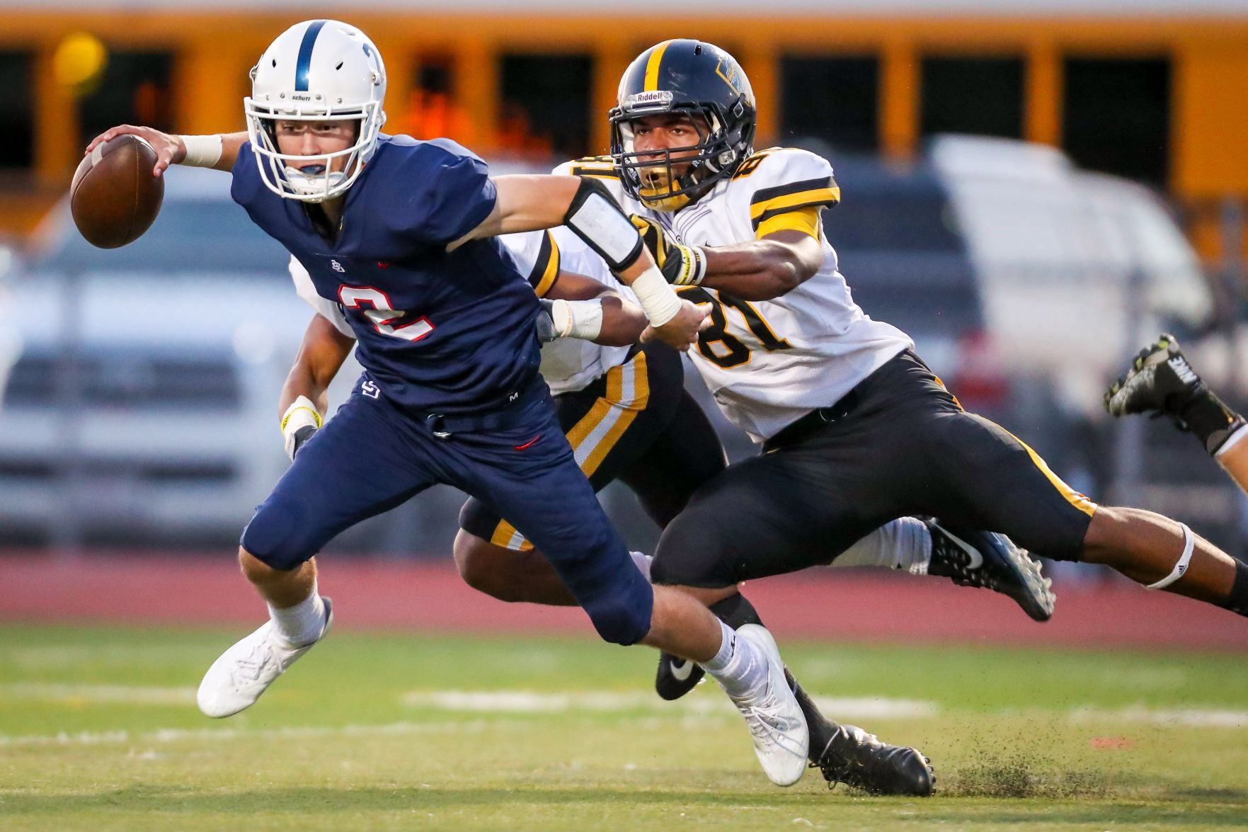 Justin-Siena football